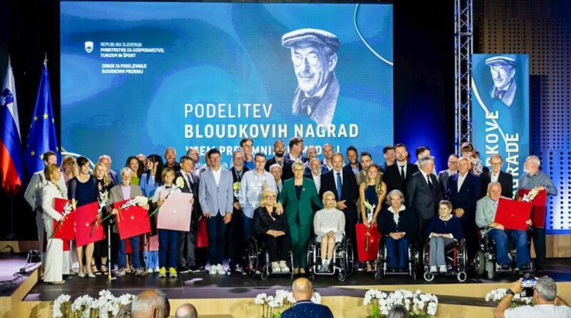 JOŽE FLERE PREJEL BLOUDKOVO PRIZNANJE ZA IZJEMNE DOSEŽKE V ŠPORTU INVALIDOV