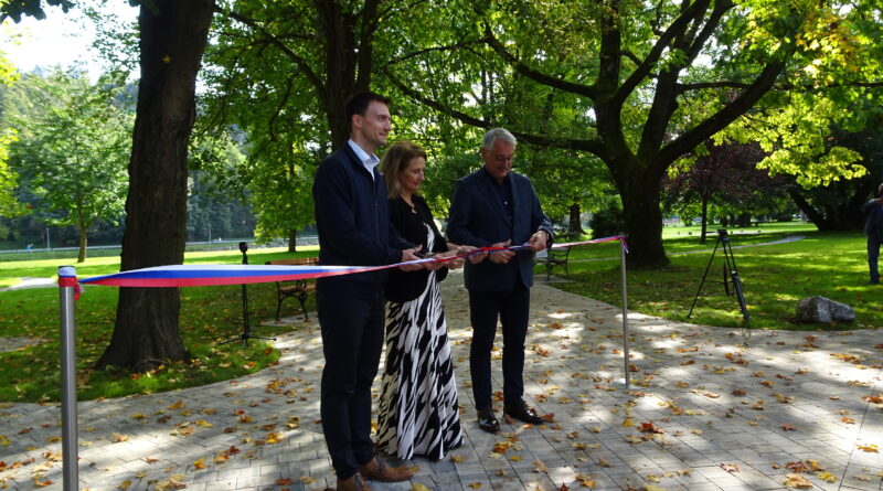 OTVORITEV PRENOVLJENEGA ZDRAVILIŠKEGA PARKA