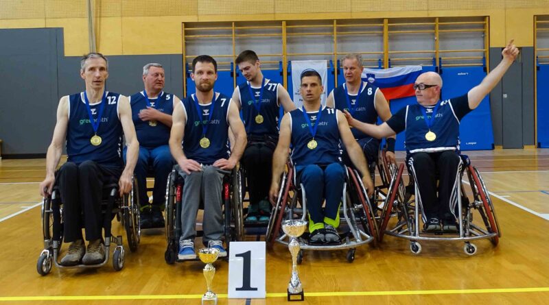 DP CELJE THERMANA DRŽAVNI PRVAKI V KOŠARKI NA VOZIČKIH