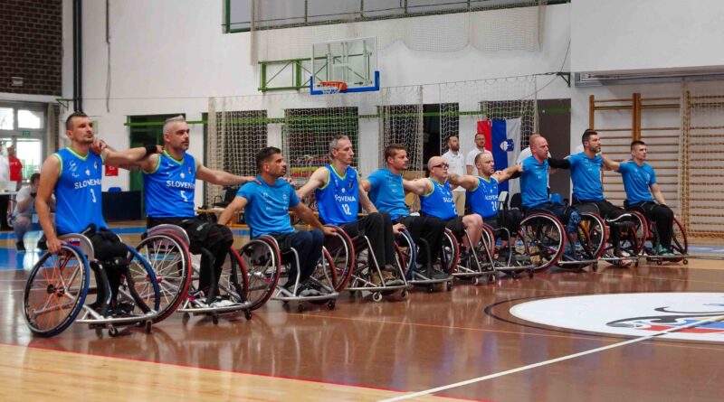 ZGODOVINSKI USPEH SLOVENSKE REPREZENTANCE V KOŠARKI NA VOZIČKIH – PONOSNI TUDI V NAŠEM DRUŠTVU